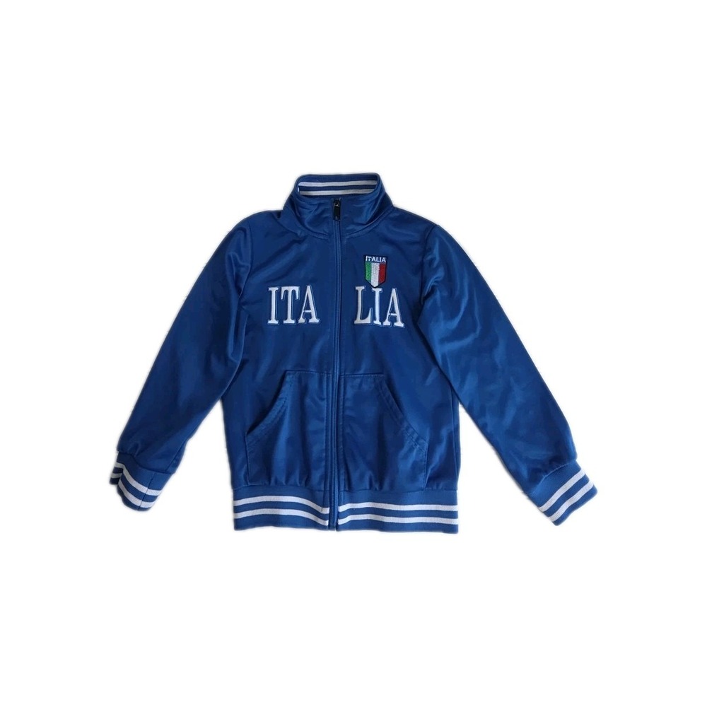kids Italia Full Zip Blue Track Jacket 6 MINI CLUB